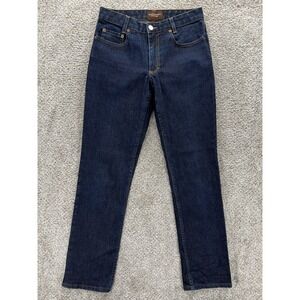 Vintage Banana Republic Italy Jeans Womens 2 Blue Straight Fit Dark Wash Y2K '01